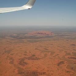 Uluru from air