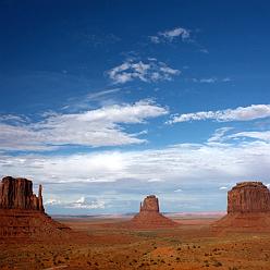 Mittens in Monument Valley